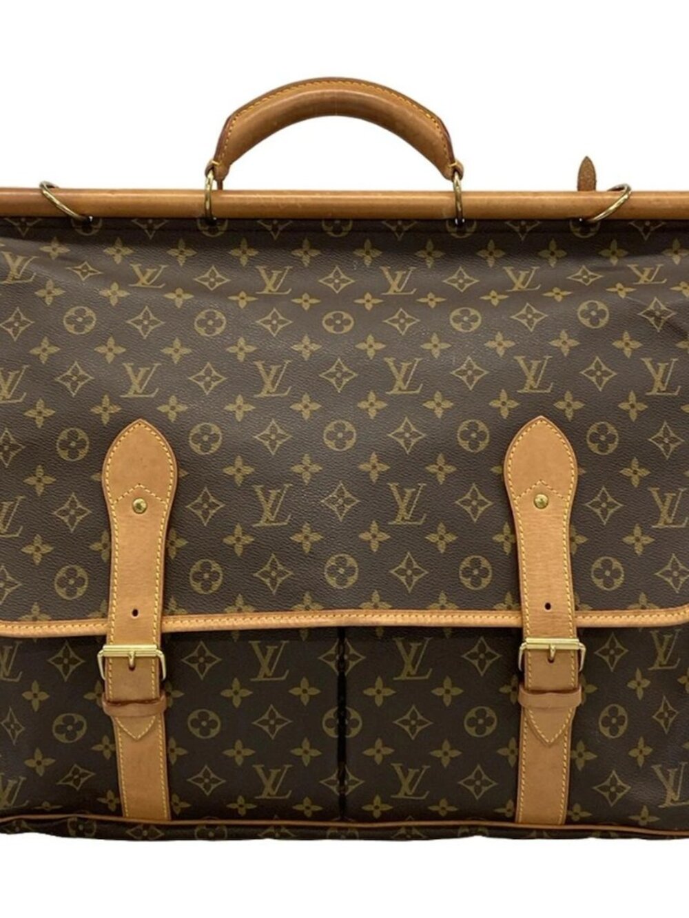 LOUIS VUITTON Hunting Bag M41140 Monogram SP1928 Boston Bag Monogram Canvas - Picture 3 of 16